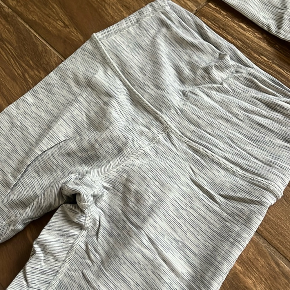 Lululemon 7/8 Align Leggings Wee Are From Space Nimbus Battleship